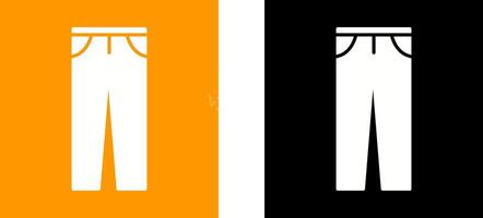 Pants Icon Design vector