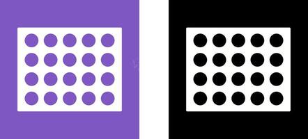 Colored Palette Icon Design vector