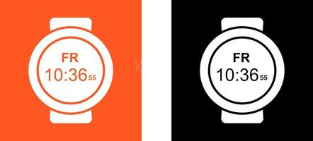 Sports Watch Icon Design vector