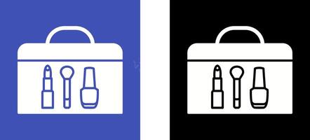 Cosmetics Box Icon Design vector