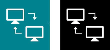 Sharing Systems Icon Design vector