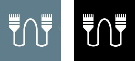 Internet Cable Icon Design vector