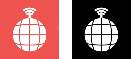 Global Signals Icon Design vector