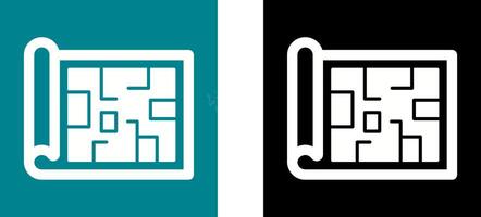 Blueprint Icon Design vector