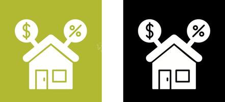 Mortgage Icon Design vector