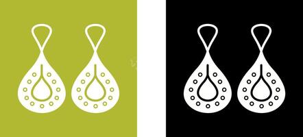 Earring Icon Design vector