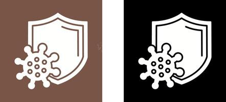 Virus Protection Icon Design vector