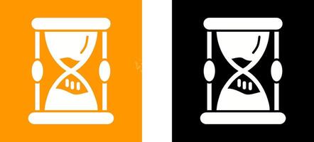 Hourglass Icon Design vector