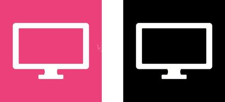 Monitor Icon Design vector