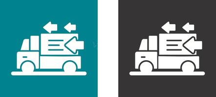 Order Return Icon Design vector
