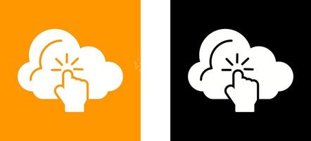 Cloud Computing Icon Design vector