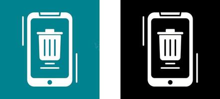 Delete Icon Design vector