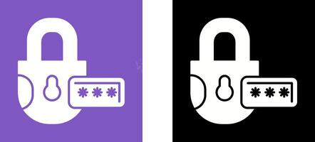 Lock Icon Design vector
