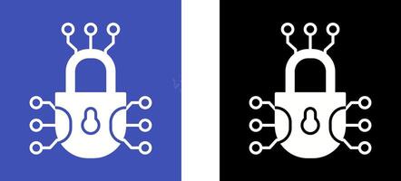Cyber Defense Icon Design vector
