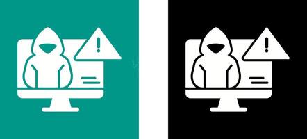 Threat Icon Design vector