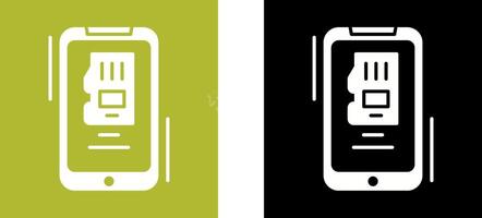 Memory Icon Design vector
