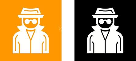 Spy Icon Design vector