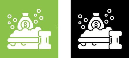 Money Laundering Icon Design vector