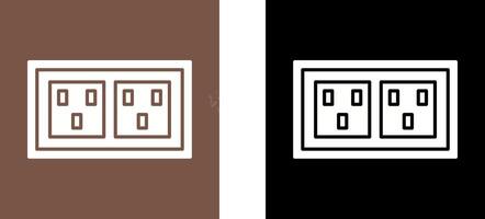 Socket Icon Design vector