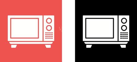 Microwave Icon Design vector