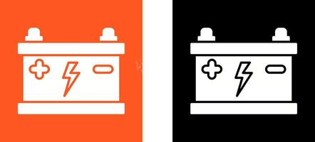 Accumulator Icon Design vector