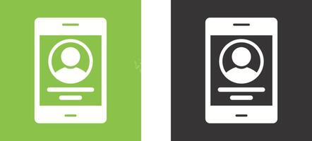 Profile Icon Design vector