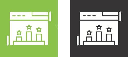 Ranking Icon Design vector