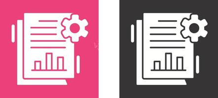 SEO Report Icon Design vector
