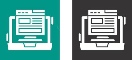 Layout Icon Design vector