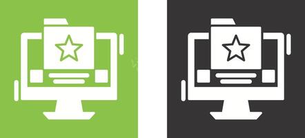Favourite Folder Icon Design vector
