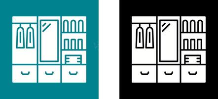 Wardrobe Icon Design vector
