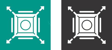 Maximize Icon Design vector