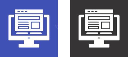 Adaptive Layout Icon Design vector