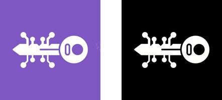 Key Icon Design vector