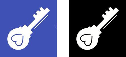 Key Icon Design vector
