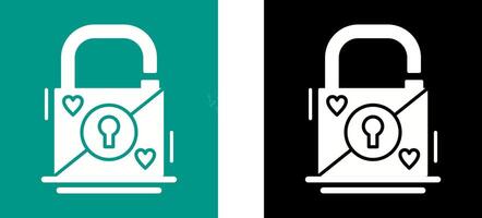 Padlock Icon Design vector
