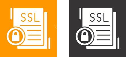 SSL Icon Design vector