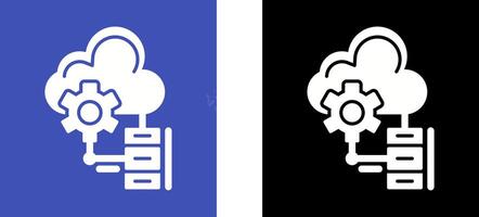 Big Data Icon Design vector