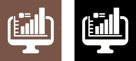 Monitor Icon Design vector