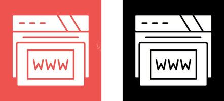 Www Icon Design vector