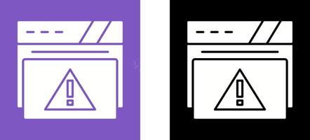 Alert Icon Design vector
