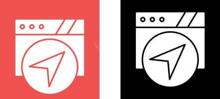 Navigation Icon Design vector