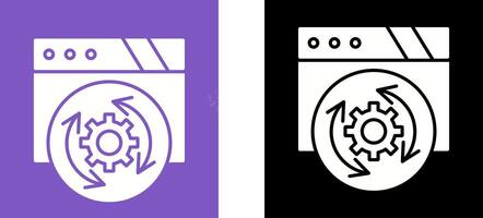 Update Icon Design vector