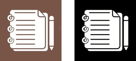 Write Icon Design vector
