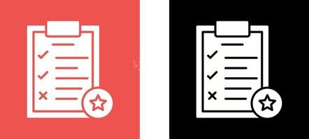 Task List Icon Design vector