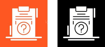 Question Icon Design vector