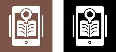 Library Icon Design vector