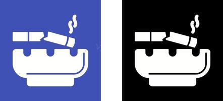 Broken Cigarette Icon Design vector