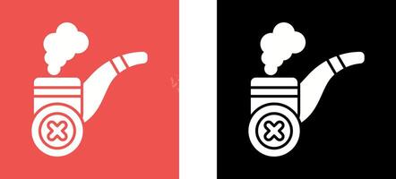 No Cigar Icon Design vector