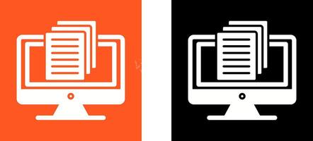 Document Icon Design vector